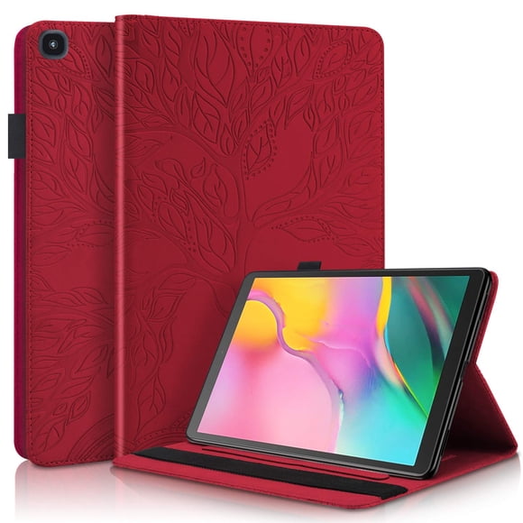 Funda TIPOYOROO para Samsung Galaxy Tab A 10.1 2019 - Rojo