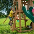 Backyard Discovery Belmont Cedar Wood Playset, Kids Playground with