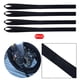 thumbnail image 4 of Correas de de suave negras para remolque, remolque, camión de carga, barco, vehículo pequeño y corto 8 piezas shamjiam Correas de amarre de bucle suave, 4 of 8