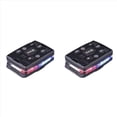 thumbnail image 1 of 2X Luz LED de Hombro con Clip, Luz de Seguridad con Orientación, Luz de Flash Rojo y Azul, Ideal para Pesca Al Aire Libre y Equitación., 1 of 5
