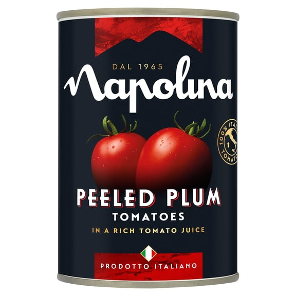Napolina Peeled Plum Tomatoes 400G, Imported from Britain