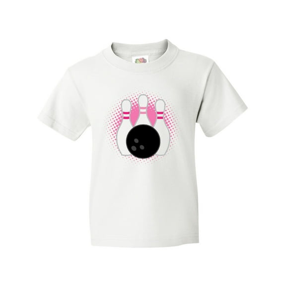 Inktastic Bowling Pins Cute Bowler Youth T-Shirt