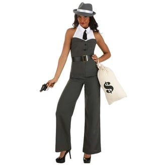 2pc Mafia Mama Costume - Walmart.com