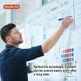 thumbnail image 4 of Wet Erase Markers, Shuttle Art 15 Colors 1mm Fine Tip Smudge-Free Markers, Use on Laminated Calendars,Overhead Projectors,Schedules,Whiteboards,Transparencies,Glass, 4 of 7