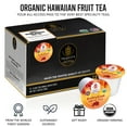 thumbnail image 5 of Organic Hawaiian Fruit Tea Pod for Keurig Brewers by Teavity - Naturally Decaffeinated,  24 Tea Pods, 5 of 6
