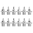 thumbnail image 1 of TISHITA 12 Pcs Pins en s pour Chaussures de Course de Sport Réparation Remplacement 8 mm B, 1 of 8