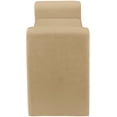 thumbnail image 4 of Meridian Furniture Stylus Banc en Velours Camel, 4 of 7