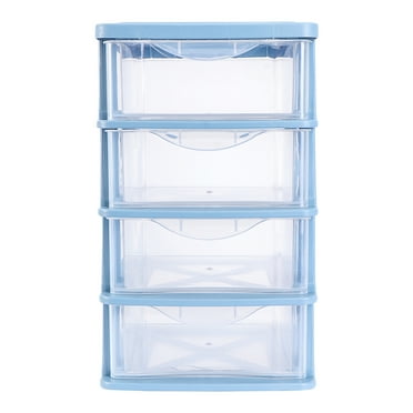 Large Plastic Drawers for Clothes Desktop Unit Shelf Storage Box