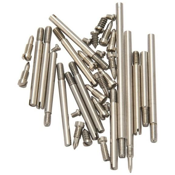 34Pcs/Set Clarinet Repair Parts Screws   Clarinet Shaft Rod Kit DIY Tool Woodwind Instrument Accessories