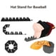 thumbnail image 3 of Isvgxsz Hat Stand for Baseball Caps, 1 Set Of Silicone Hat Display Stand, Softer and Less Harmful To Your Hat, No Need To Install 8 Ball Cap Storage Organizer, Closets, Dressing Tables, Walls, 3 of 9