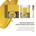 thumbnail image 4 of Weather Resistant Water Based Gold Paint, Weather Resistant Gold Paint, Golds Spray Paints for Metal, Golds Spray Paints, for Metal, for Wood, for Stone, Arts, Paintings and Crafts, 4 of 9
