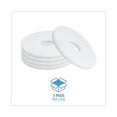 thumbnail image 4 of Premiere Pads 12" Polishing Floor Pad White 5/Carton (BWK 4012WHIVS), 4 of 6