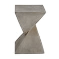 thumbnail image 6 of Outdoor Tables TESS Modern Side Table – Stylish Cent Table Compatible with Living Room, Bedroom, or Office – Versatile Home Furniture with Design and Sturdy Construction,Light gray Color,Patio Tables, 6 of 10