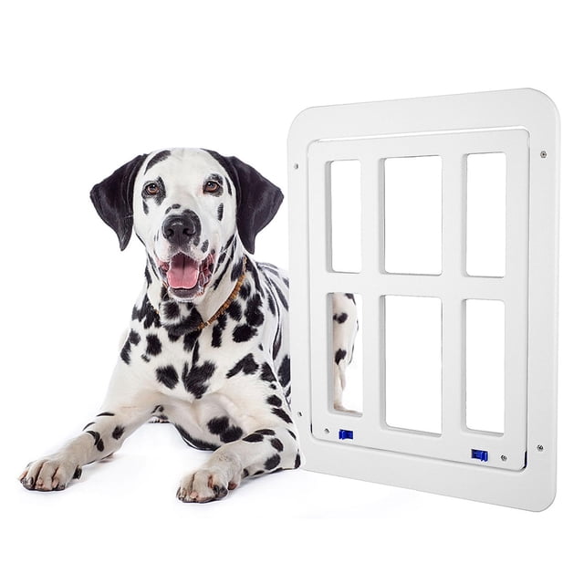 Puerta para , a para mascotas, puerta con sopa ferromagnética para mascotas, bloqueo de 2 vías, cierre automático para perros Colco Puerta grande para gatos