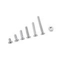 thumbnail image 4 of Kit d'Assortiment de Vis, Écrous et Boulons à Douille Hexagonale 250 Pcs A2 en Acier Inoxydable M2 M3 Fixations pour Maison, Bureau et Réparations Mécaniques avec Écrous Hexagonaux, 4 of 7