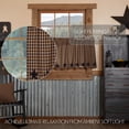 thumbnail image 3 of Primitive Tier Set Country Star Scalloped Tier Cafe Kitchen Window Curtains TCC Brands, 3 of 5