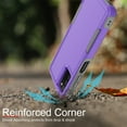 thumbnail image 5 of Tiflook For Samsung Galaxy A03S (US Version) Case [Military Grade Drop Tested] Non Slip Textured Dual Layer Hard Cover - Purple, 5 of 6