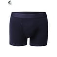 thumbnail image 3 of PULLIMORE 4 Packs Mens Boxer Briefs Breathable Cotton Underwear Total Support Pouch Boxers (2XL, 4 Colors), 3 of 7