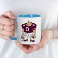 thumbnail image 3 of CafePress - Player Crimson Mug - 11 oz Ceramic Mug - Novelty Coffee Tea Cup, 3 of 3