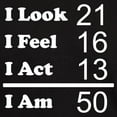 thumbnail image 3 of CafePress - I Am 50 T Shirt - Men's Classic Graphic Cotton T-Shirt, 3 of 4