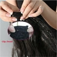 thumbnail image 5 of FLORATA 24-29 Inches Wavy 3/4 Full Head Clip in Hair Extensions One Piece Hair Up to 20 colors, 5 of 6
