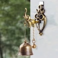 thumbnail image 7 of vlrwzc Vintage Metal Doorbell Retro Animal Magnetic Suction Wind Chimes Door Decoration for Shopkeepers, Wall Door Ornaments for Indoor Outdoor Decoration, 7 of 7