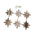 thumbnail image 4 of 6 piezas de decoración navideña de madera para fiestas, accesorios decorativos para fotos de puertas. Estrella octogonal, 4 of 9