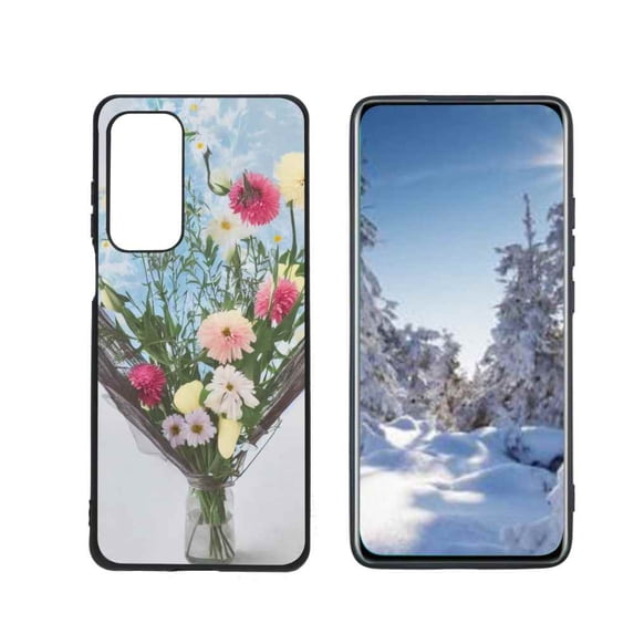 Compatible with Motorola MOTO Edge 5G UW Phone Case, Flowers-Protective Case Silicone Protective for Teen Girl Boy Case for Motorola MOTO Edge 5G UW