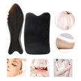 thumbnail image 1 of Tabla De Raspado De Cuerno De Buey, Herramienta De Masaje Para Cara Y Cuello, Para Promover La Circulación Sanguínea, Mejorar La Función Inmune Y La, 1 of 7