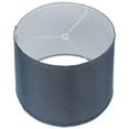 thumbnail image 3 of SHISUYAN Indoors Linen Lamp Shade Rustic Hanging Light Shade Round Lamp Cover Replacement, 3 of 8