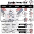 thumbnail image 4 of 2026 New USA Soccer Jersey for Men, United States Jersey Soccer, Jersey USA Fans Crew Neck Short Sleeve Football Retro Streetwear Outdoor T Shirt for Adult(Red, M), 4 of 5