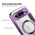 thumbnail image 5 of Dteck Magnetic for Google Pixel 9 Pro XL Case 2024, Compatible with MagSafe, Full Body Flip Folio Wallet Case with FID Blocking Card Slot, Anti-Scratch Clear Back Cover for Pixel 9 Pro XL,Purple, 5 of 6