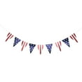 thumbnail image 2 of AURIGATE 5230418 American Stars and Stripes Party Banner, Multicolor, 5 in, 2.57 oz, 2 of 5