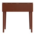 thumbnail image 3 of Pemberly Row Double Drop Leaf Solid Wood Dining Table in Antique Walnut, 3 of 11