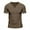 Brown, variant on Bcfgryg Mens T Shirts Short Sleeve Shirt Neck Basic Tshirt Slim Fit Men’s T-shirts