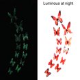 thumbnail image 3 of Bienvenido Luminoso tridimensional mariposa dormitorio habitación infantil decoración de pared pegatinas de pared, 3 of 5