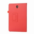 thumbnail image 3 of Dteck Slim Case For Samsung Galaxy Tab A 10.5 2018 Model SM-T590/T595/T597, Lightweight Stand Cover with Auto Sleep/Wake, Red, 3 of 4