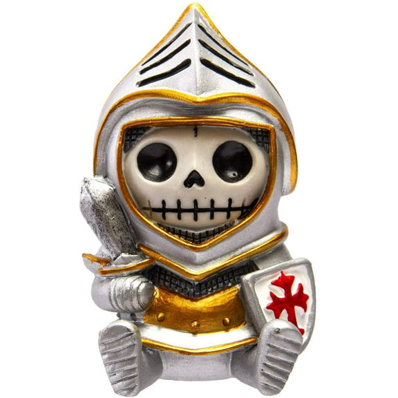 Furry Bones Medieval Suit of Armor Knight Sir Kay Skeleton Figurine Furrybones