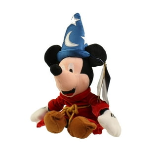 Disney Sorcerer Mickey Mouse Sequined Plush Fantasia 80th Anniversary 15  Plush NWT 