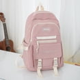 thumbnail image 4 of School Starts Season Fashion Women Girl Student Zipper School Bag Nylon High Capacity Backpack Backpack with Water Bladder Welding Backpack Rave Backpack Emergency Backpack Messenger Backpack Backpack, 4 of 4