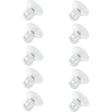 Flange Inserts 13/15/17/19/21mm 10PC Compatible with Momcozy S12 pro/S9 pro/S9/S10/S12/Medela/TSRETE/Spectra/Bellababy etc 24mm Wearable Breast Pump, Reduce 24mm Tunnel Down to Correct Size