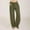 Army Green-03, variant on Perfectbot Women's Lightweight Linen Pants Spring Summer Cotton Breathable Wide Leg Relaxed Full Length Pant