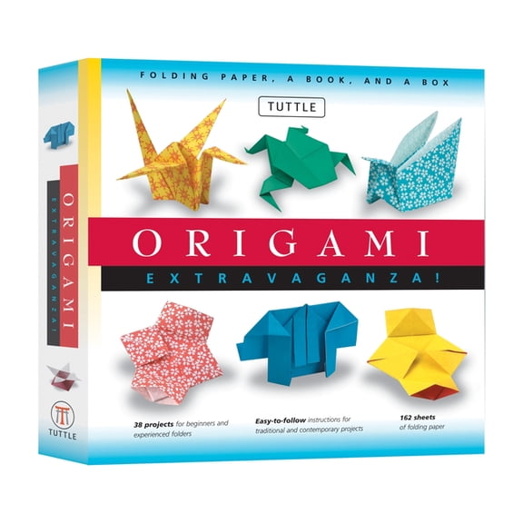 Tuttle Publishing Origami Extravaganza Paperback Craft Kit