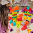 thumbnail image 7 of 83 PCS STEM Soft Building Blocks Set for Toddlers 18 Months to 6 Years, Large Construction Stacking Blocks Toys Gift for Preschool Kids to Enhance Creativity, Imagination and Motor Skills, 7 of 7