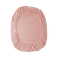 thumbnail image 1 of Maplenight Premium Queen Size Cooling Fitted Sheet for Hot Sleepers - Solid Color, Machine Washable, Ash Proof, Breathable - Multiple Colors Available Pink, 1 of 5