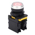 thumbnail image 4 of ABS Push Button Switch Stop Type Self‑Resetting Waterproof Push Button Switch Red AC220V, 4 of 5