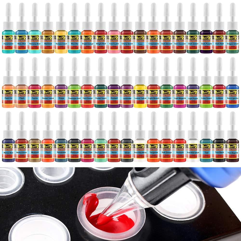 Solong Tattoo Ink Set Pigment Kit Snow White and True Black Tattoo Supplies  7 Bottles 1OZ30mlBottle TI301307A  Amazonca Beauty  Personal Care