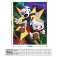 Cuphead Blankets Ultra Soft Throw Blanket Warm Lap Blanket Decorative