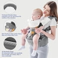 thumbnail image 3 of Portabebés Bellababy con asiento de cadera multifunción de 0 a 36 meses, 3 of 7