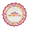 Packed Party " Be Extra Thankful" Dessert Plate, 8" Disposable Paper Plate, 10 Ct.